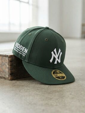 Hidden NY x New Era New York Yankees 59FIFTY Green 7 5/8